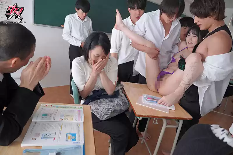 私が…息子の代わりに罰を受けます…落書き授業参観。どの元気いっぱい精子で孕むのかな~(笑)人権無しの子宮内タプタプ中出し制裁 美ノ嶋めぐり