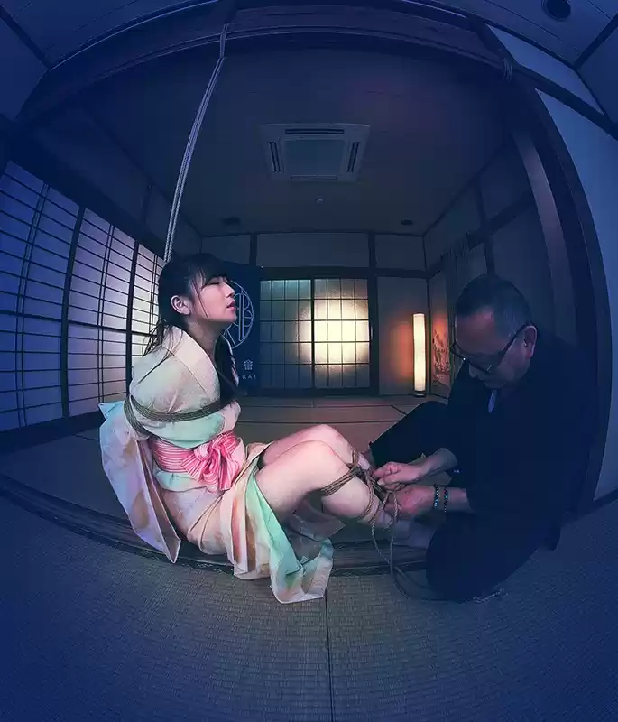 【VR】How to 緊縛VR02 ’足縛り’+’膝下吊り腰捻り逆さ’ 川上ゆう