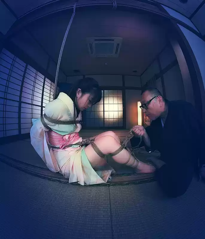 【VR】How to 緊縛VR02 ’足縛り’+’膝下吊り腰捻り逆さ’ 川上ゆう