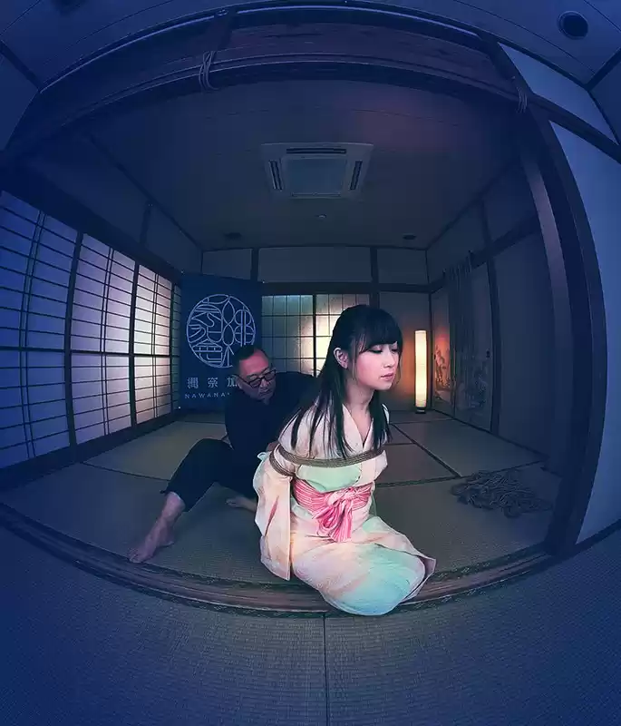 【VR】How to 緊縛VR02 ’足縛り’+’膝下吊り腰捻り逆さ’ 川上ゆう