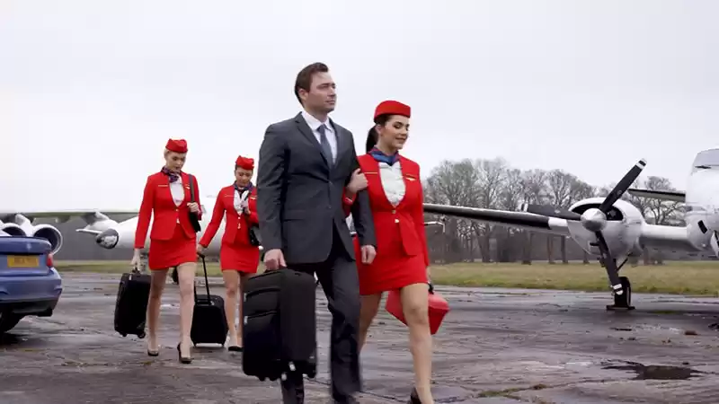 【Marc Dorcel】Dorcel Airlines～新人キャシー ワンチャンしちゃった機長とムラムラ初フライト～
