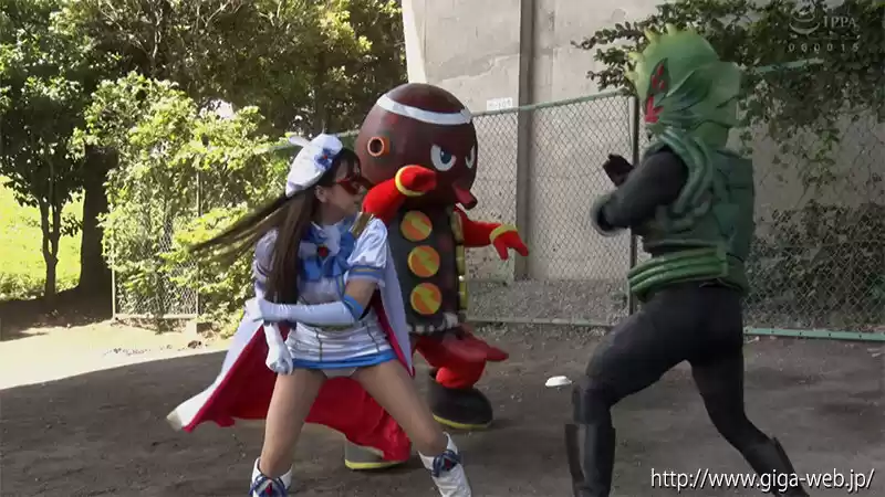 ヒロインを倒せ！ボクの考えた最強怪人 タコさんウインナーの怪人タコサンダーVS魔法美少女戦士フォンテーヌ 宮崎リン