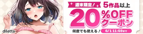 5作品以上20%OFFクーポン