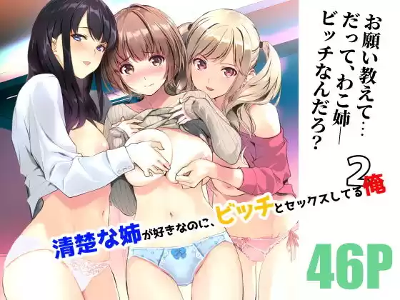 清楚な姉が好きなのに、ビッチとセックスしてる俺2