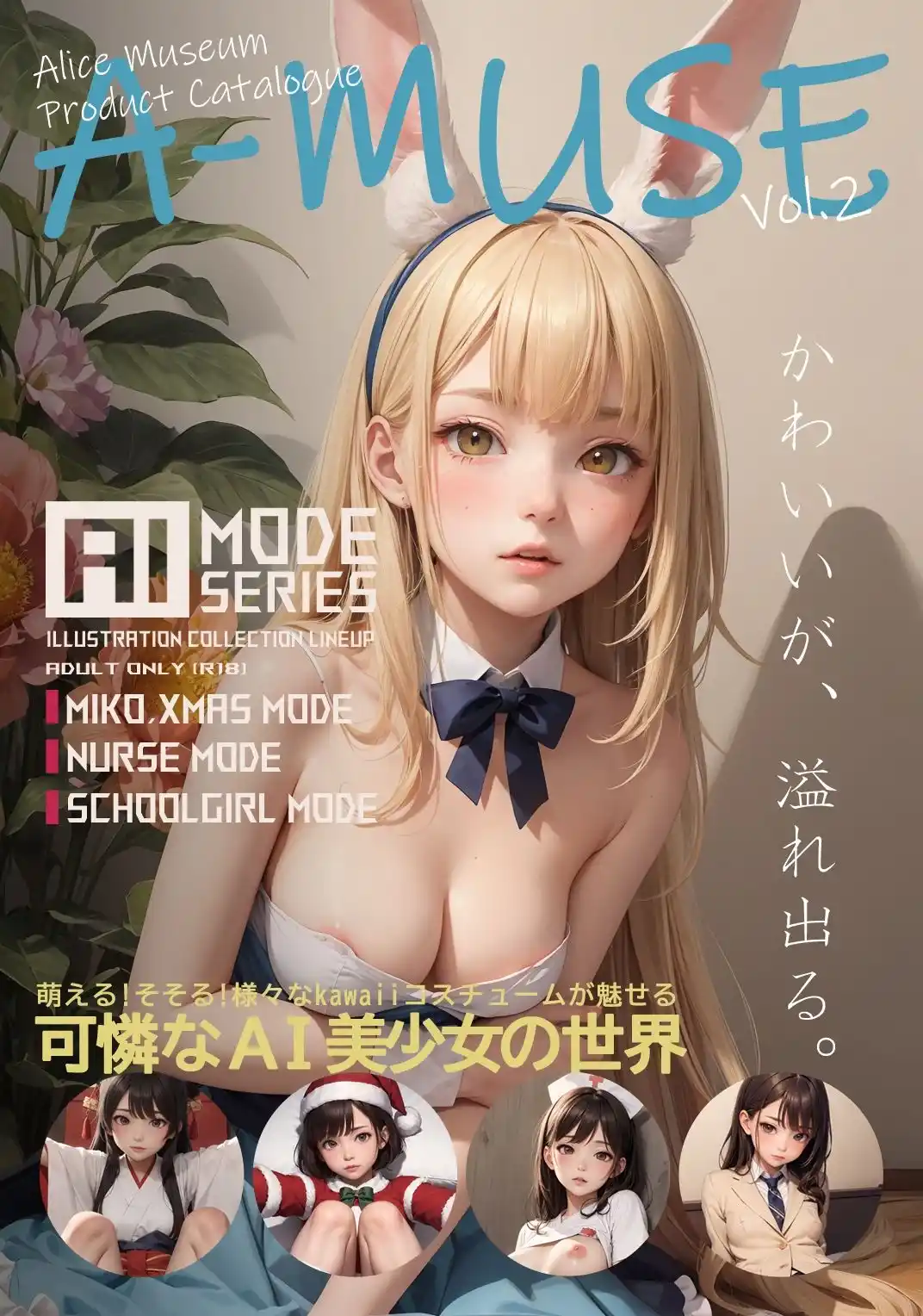 【無料】【AliceMuseum作品カタログ】A-MUSE vol.2【PNG35枚/PDF付】