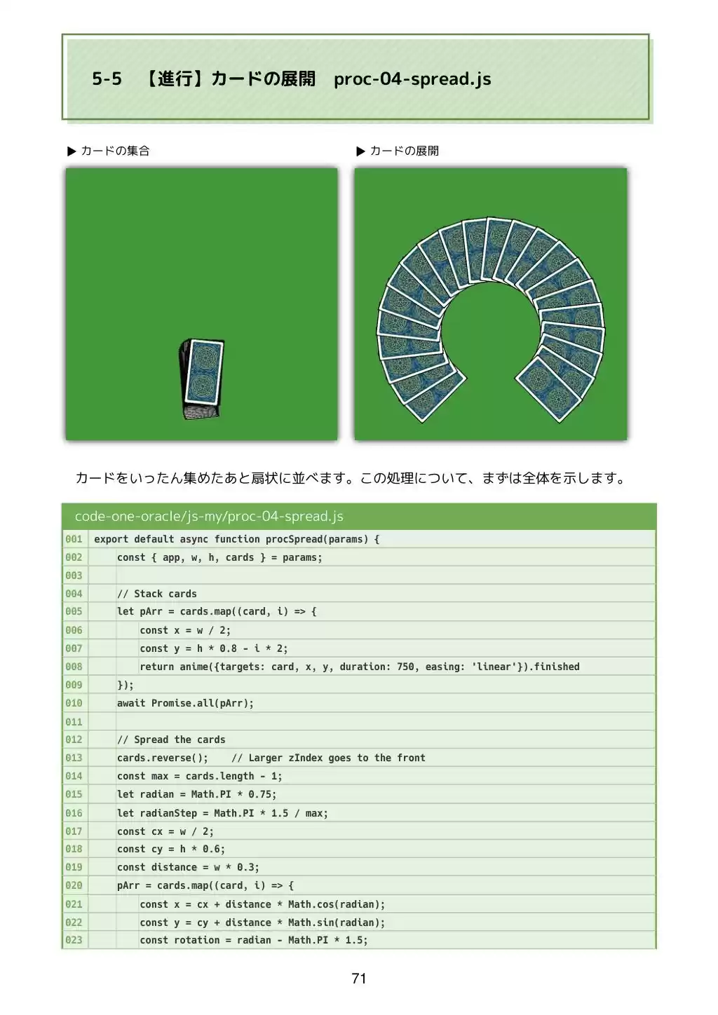 カードが動くタロット占いをつくろう JavaScriptでアニメーションするWebアプリ