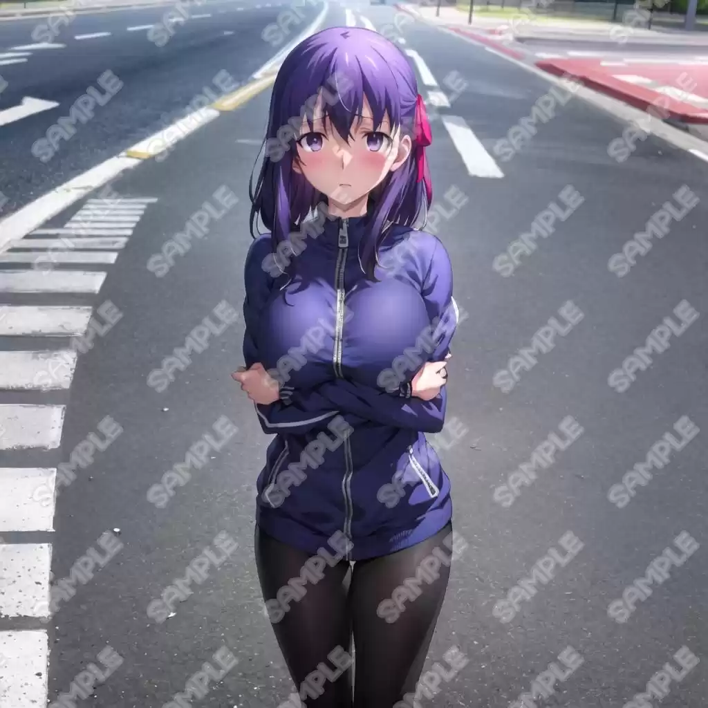 キャラフェチ  Eカップの後輩  着衣巨乳編＋立ちバック編＋フェラ編