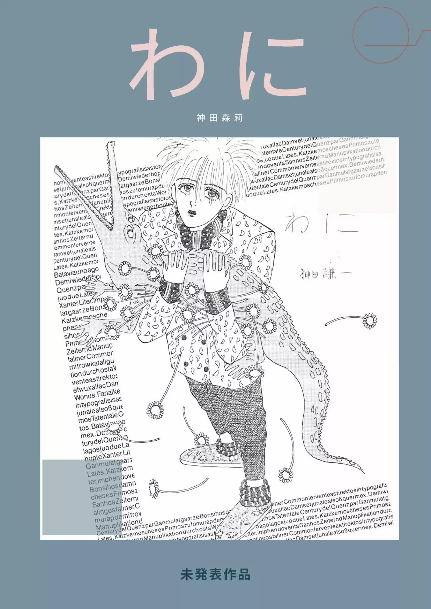 未発表作品『わに』1988年  -  神田森莉