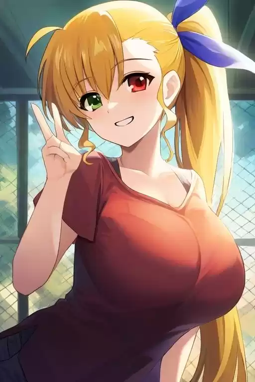 ヴィヴィオはWママのように仲良くなりたい