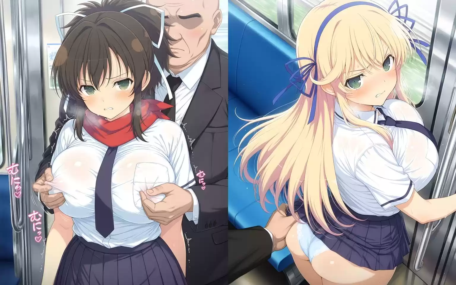 痴●おじさんに屈服する忍少女たち