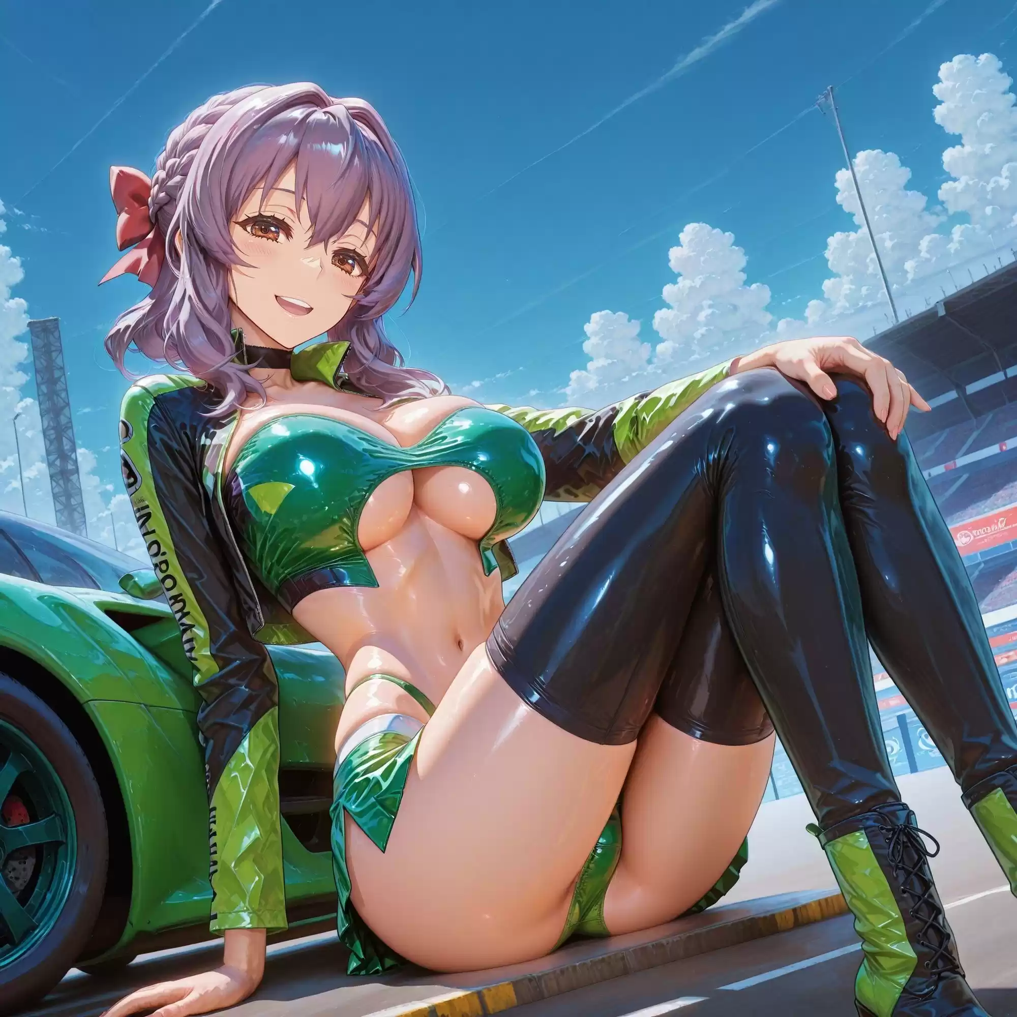 【衣装多種】小悪魔的でちょっと年上のお姉さん柊シ〇アの綺麗なお顔をアヘアへにしてエロエロにしたい_玩具オナニー編