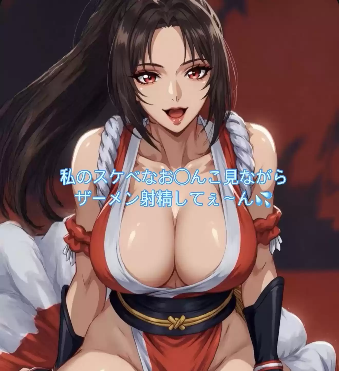 有名女忍者さんに「お◯んこ」ってたくさん言ってもらう短編動画