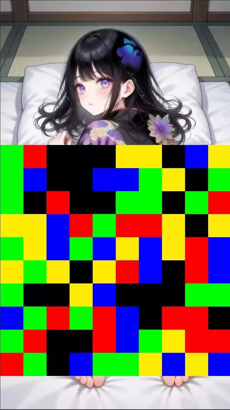 【 シームレス動画・着エロに特化！】もざ消し！ パート2 〜モザイク風ブロックをなぞって消す爽快パズルゲーム〜