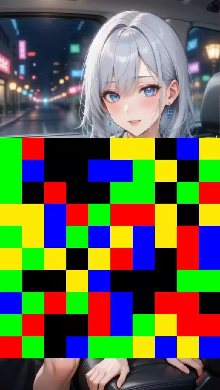 【 シームレス動画・着エロに特化！】もざ消し！ パート2 〜モザイク風ブロックをなぞって消す爽快パズルゲーム〜