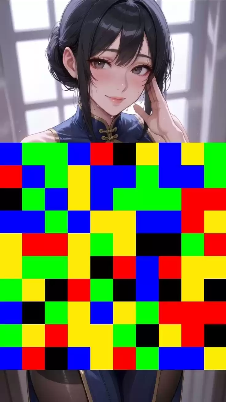 【 シームレス動画・着エロに特化！】もざ消し！ パート2 〜モザイク風ブロックをなぞって消す爽快パズルゲーム〜
