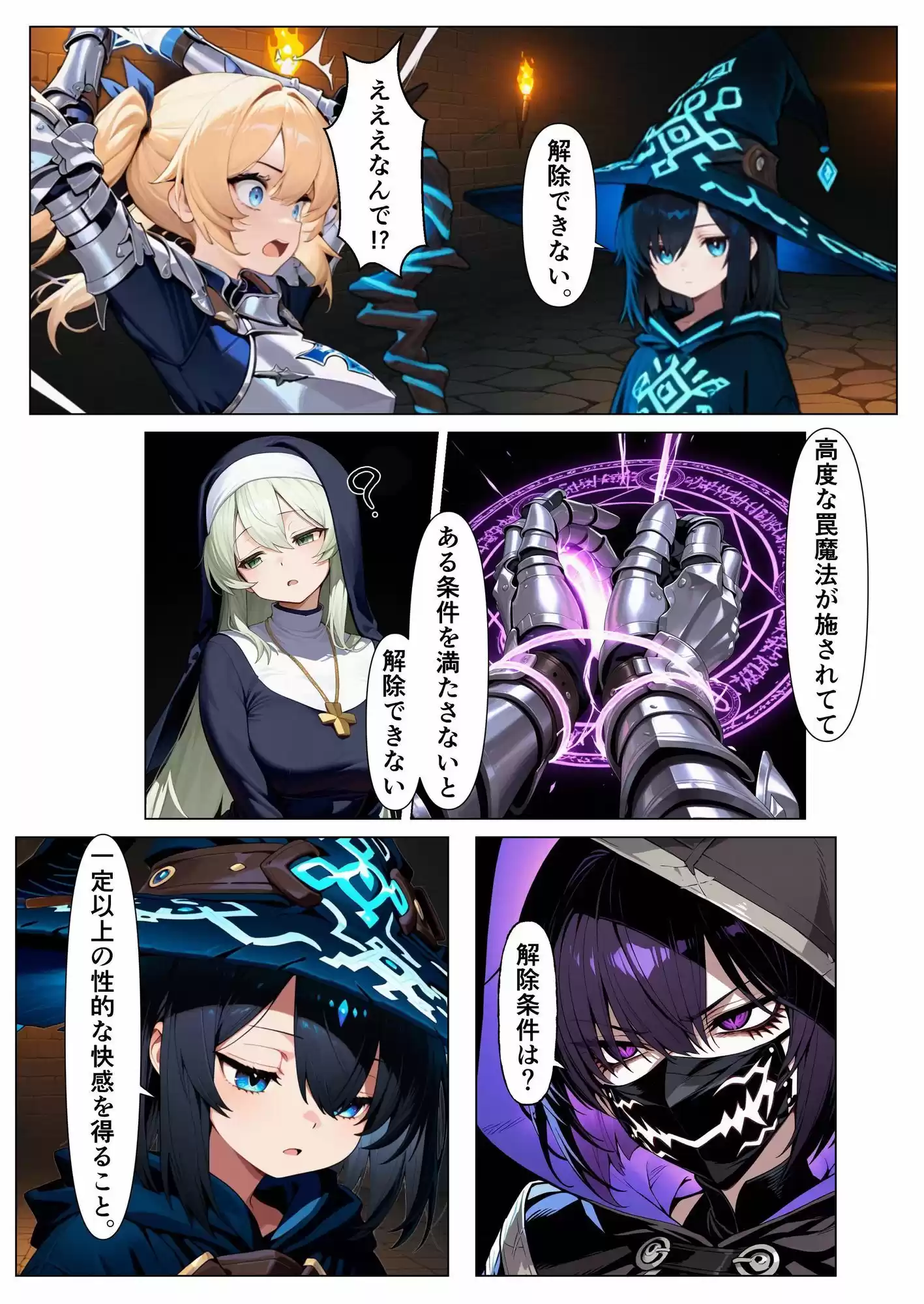 ダンジョンの罠は快楽でしか解除できないッ！？〜パシリの俺と格上女だけのパーティ〜 Trap.1