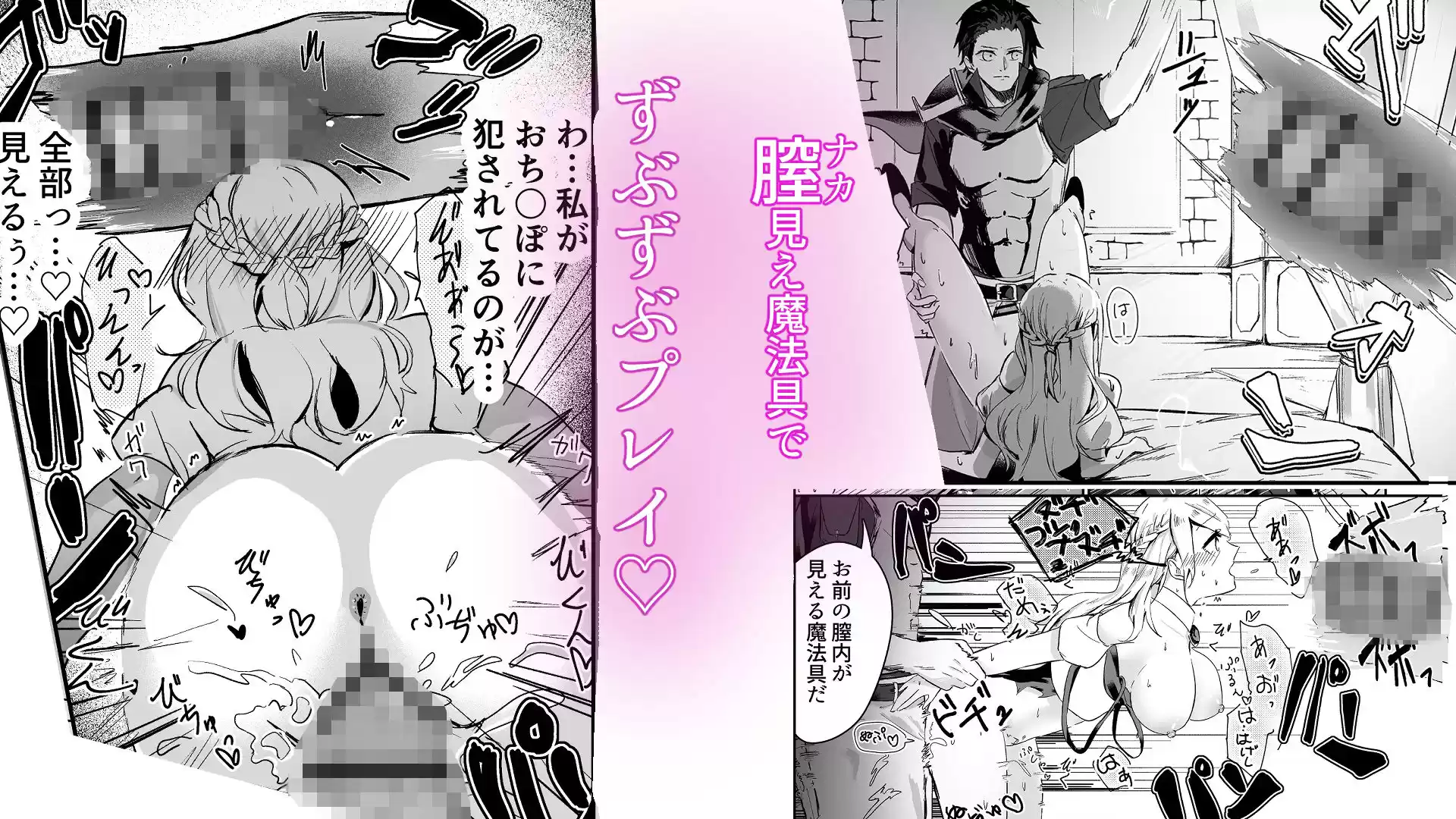 とある国の王女様を音反響と断面図直見せでイかせる話