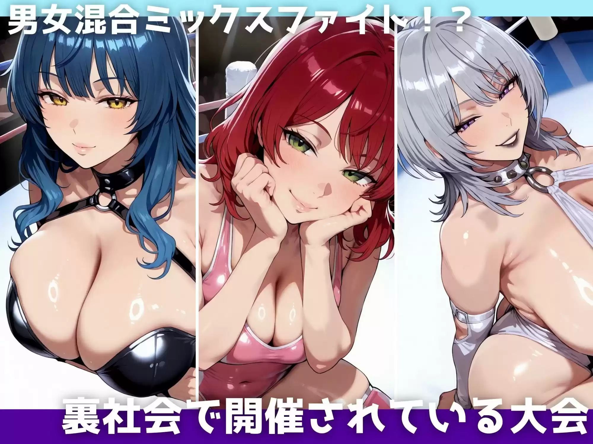 爆乳プロレスFight02〜愛しき女体の絡み合い〜