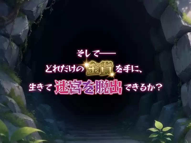 金稼ぎのはずが ダンジョン最下層に落ちた私、 絶対に生きて宝を持ち帰る！