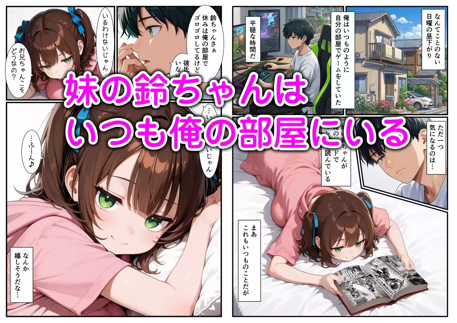 妹と恋人ごっこ 交尾ごっこ