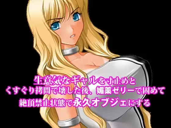 『生意気なギャルを寸止めとくすぐり拷問で壊した後、媚薬ゼリーで固めて絶頂禁止状態で永久オブジェにする』