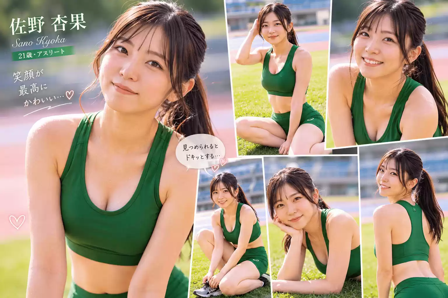 女子陸上部ヌードグラビア写真集  Vol.1