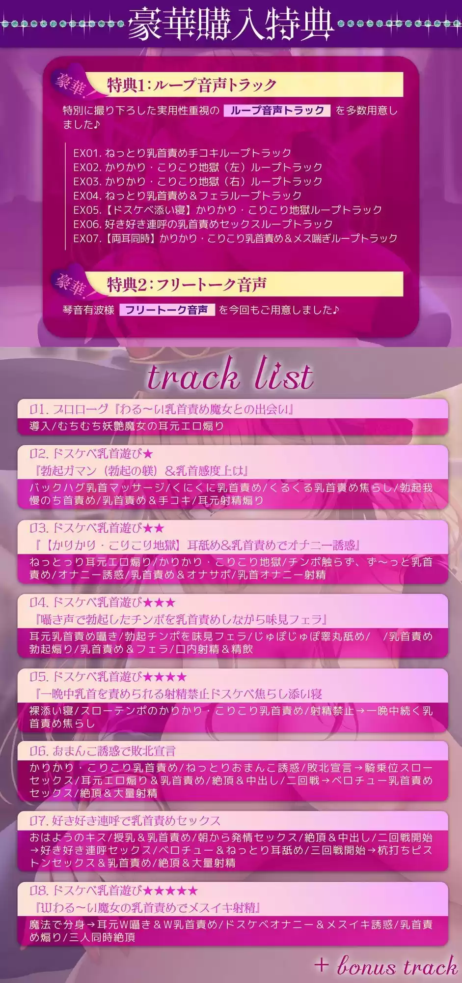 【5段階の乳首責め!】わる〜い乳首責め魔女にドスケベ乳首遊びされちゃう音声〜かりかりこりこり地獄〜