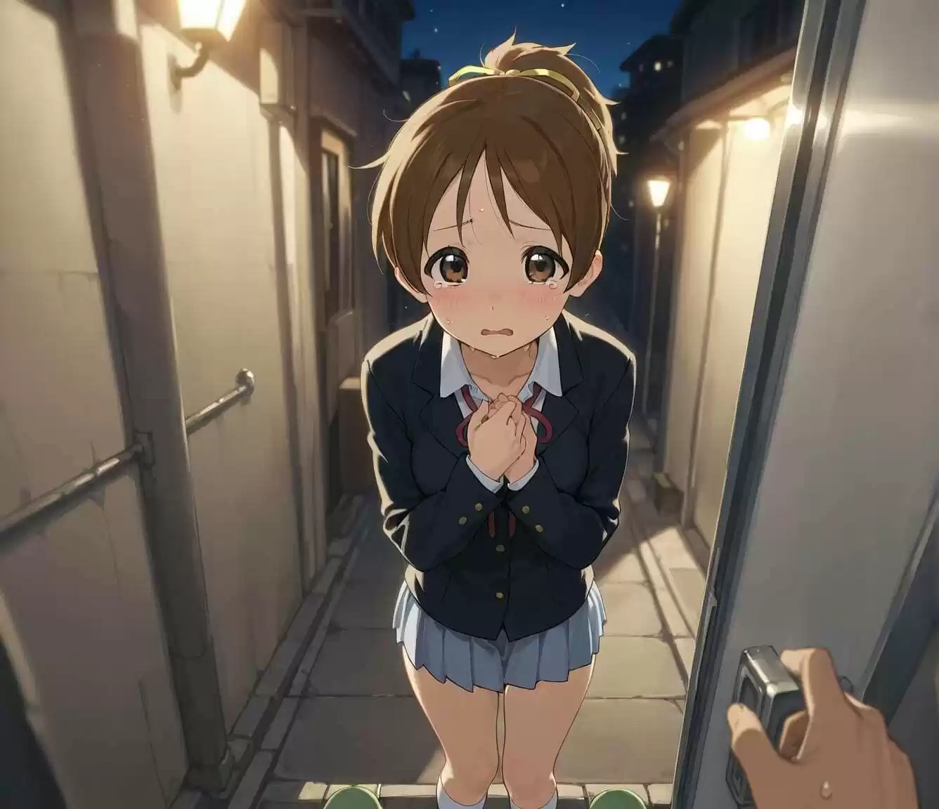 路地裏連れ込み捕虜 け〇おん！