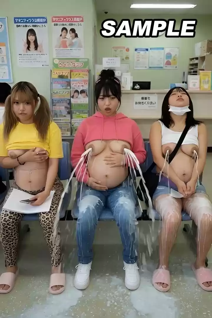 【母乳まみれVol.8】限界ポテ腹妊婦母乳噴射