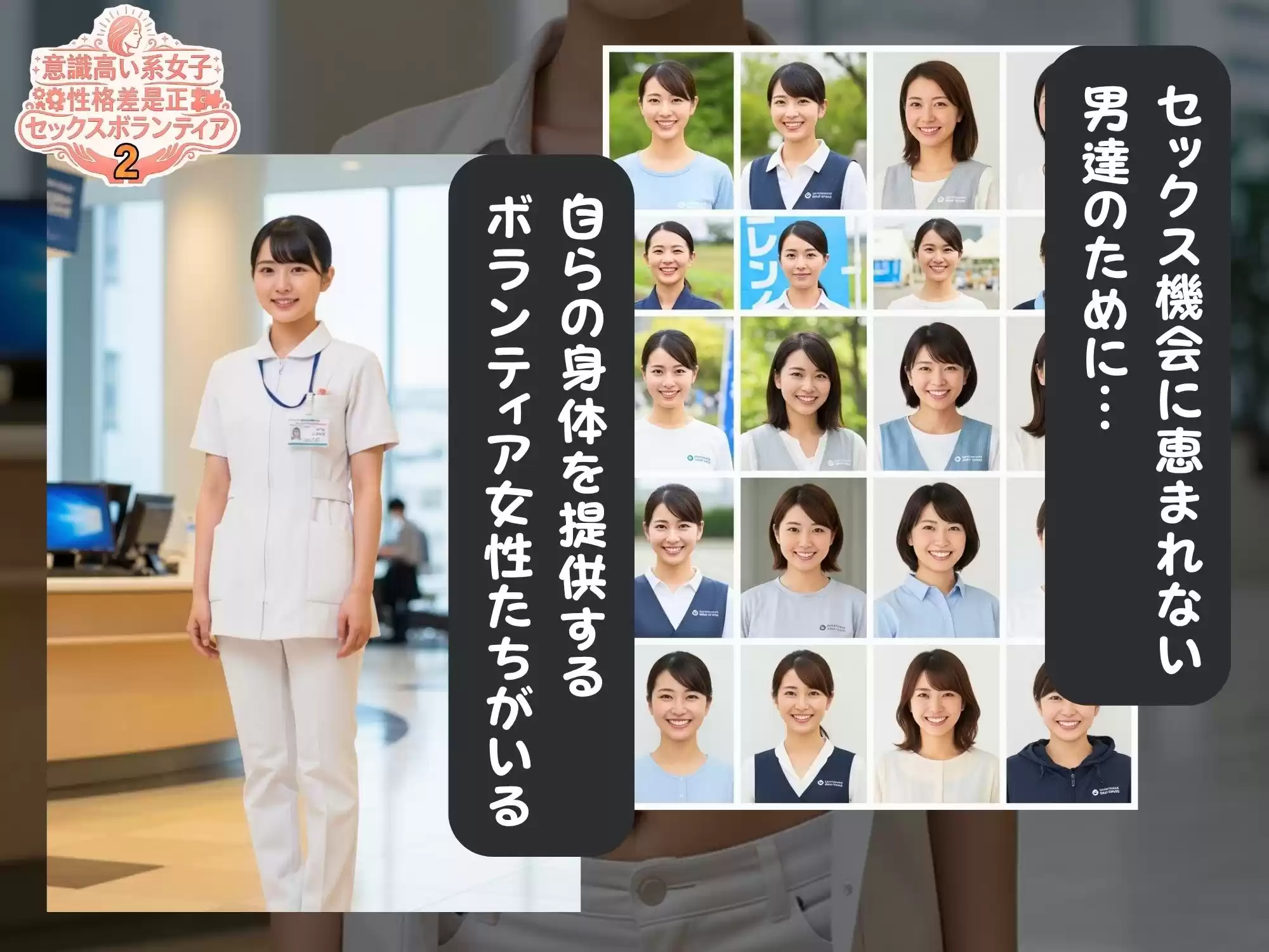 意識高い系女子 性格差是正 セックスボランティア2