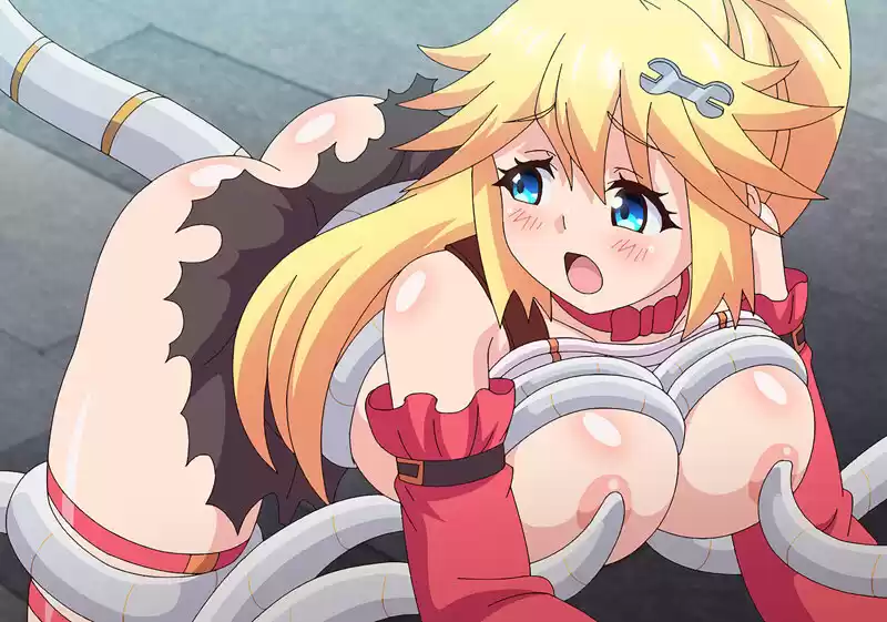 メカ技師リスタの大冒険 第1話 電波ジャックで大混乱！？ ヌルヌル触手を打ち倒せ！