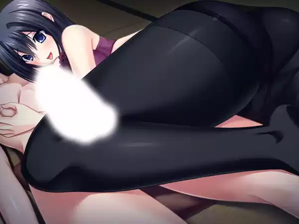 白コキ黒コキ 〜黒タイツに責められるがそれぐらいでは白ニーソをあきらめない俺〜