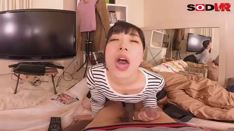 【VR】VR長尺 業界初アタリつきVR！？2 もしアタリが出て、突然アナタの部屋に永井みひなが訪れたら…セルフイラマで喉奥暴発⇒ごっくん！ビンカンBODYをイカセまくってみひなの潮全部浴びたい！