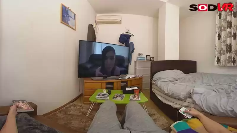 【VR】SODstar古川いおりと一緒にAV鑑賞 ～本人出演作品を見ながらキスから中出しまでリアル再現SEX！～
