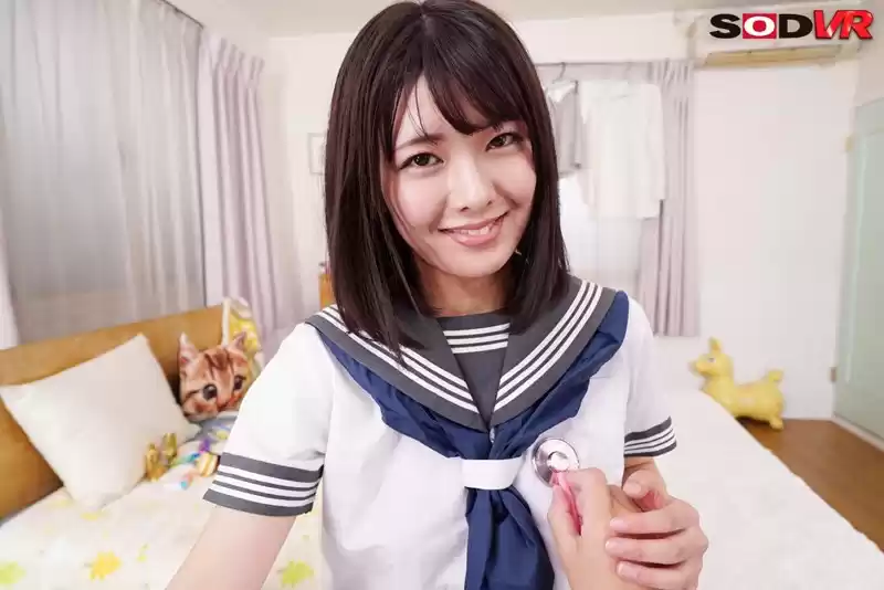 【VR】小泉ひなたとお医者さんごっこVR 【聴診器でガチ心音を収録！乳首を触られてるときのドキドキや、挿入中の鼓動を聞いてシコリティUP！】