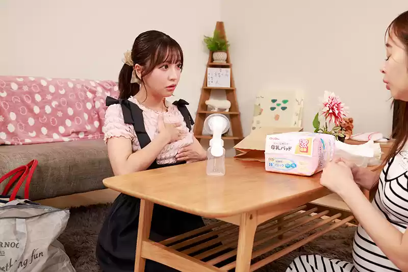 身重の嫁に搾乳の仕方を教えてる先輩ママさんのおっぱいに発情しちゃった俺 小那海あや・江澄ゆゆ・横峯めぐ