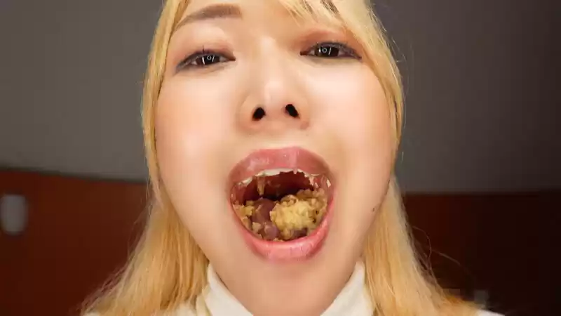 咀嚼口内くちゃとろフェラ 花宮きょうこ