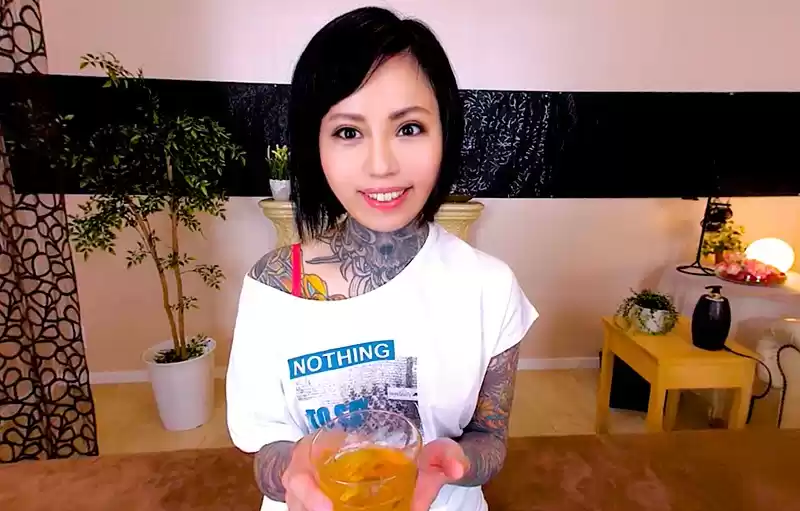 【VR】悪徳オイルエステ店～タトゥー【TATTOO】びっしり美女に【媚薬】を飲ませて好き勝手ヤリまくり！「おチ○ポ欲しい…」と濃厚フェラでオネダリしてきたので生マ○コを激突き【キメパコ】してやった！ 桜雅凛