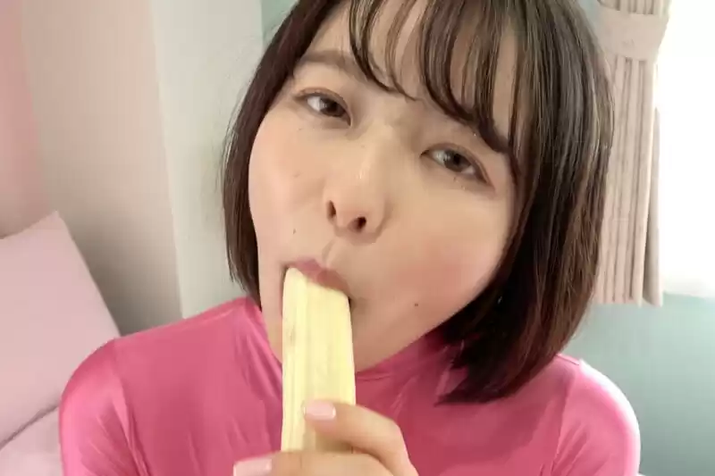 全身タイツグラビア＆バナナ舐め 宮沢ちはる
