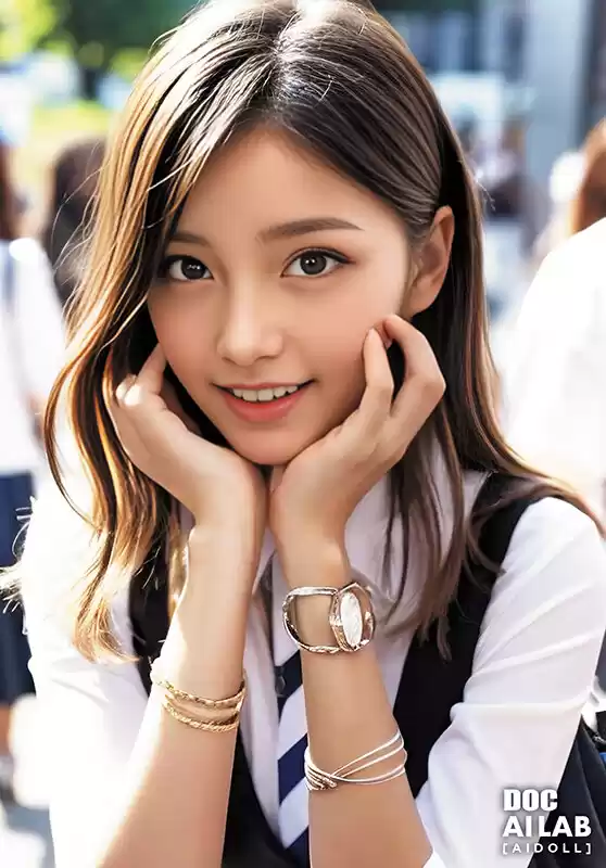 空想平成美少女 AI MODEL AV DEBUT 黒咲華