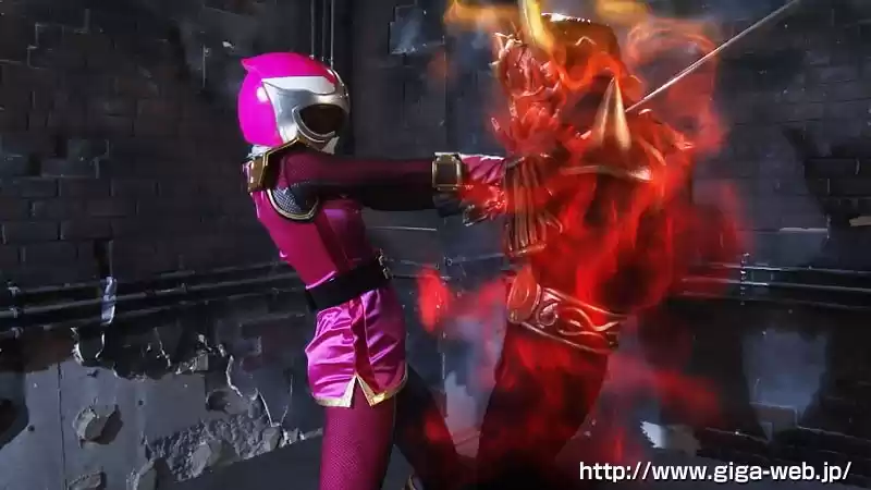 スーパーヒロイン絶体絶命！！Vol.56 不知火戦隊ハリアーV ハリアーピンク＆ハリアーグリーン