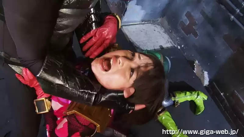 スーパーヒロイン絶体絶命！！Vol.56 不知火戦隊ハリアーV ハリアーピンク＆ハリアーグリーン