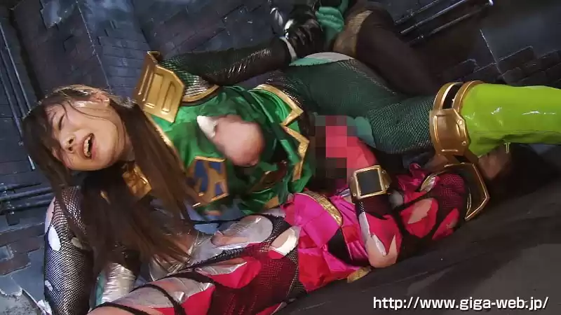 スーパーヒロイン絶体絶命！！Vol.56 不知火戦隊ハリアーV ハリアーピンク＆ハリアーグリーン