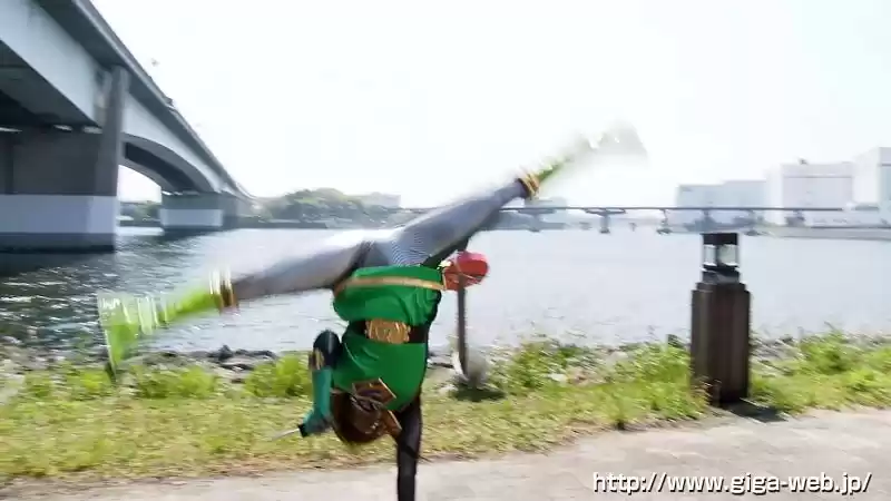 スーパーヒロイン絶体絶命！！Vol.56 不知火戦隊ハリアーV ハリアーピンク＆ハリアーグリーン