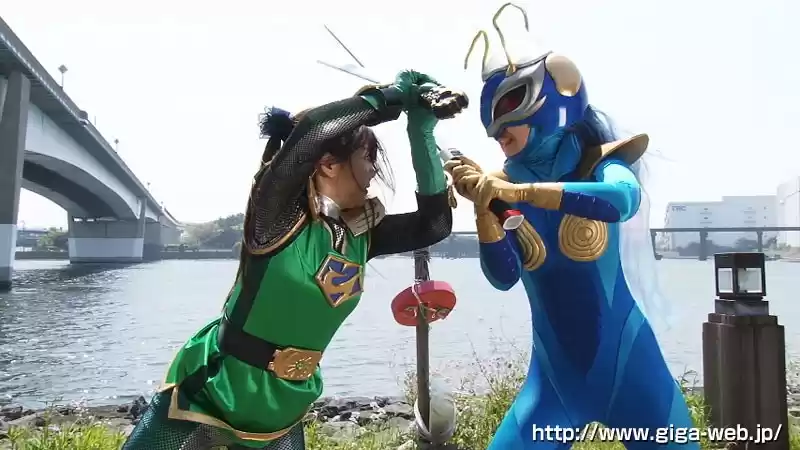 スーパーヒロイン絶体絶命！！Vol.56 不知火戦隊ハリアーV ハリアーピンク＆ハリアーグリーン