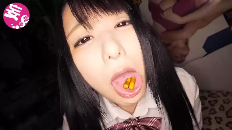 「私、お薬飲みすぎて肉便器になりました…。」快楽中毒！孕ませ部屋でナマパコ調教！ あず希